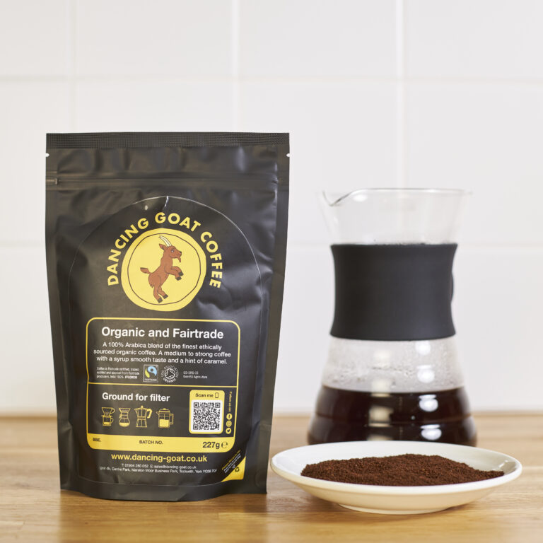 Organic and fairtrade - Ground for Filter