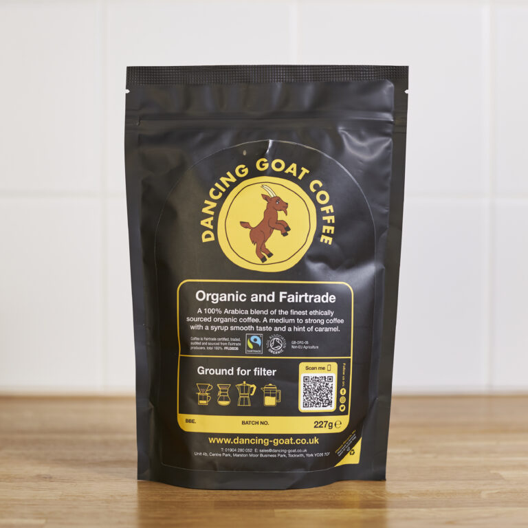 Organic and fairtrade - Ground for Filter